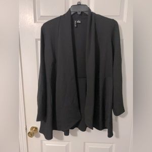 1X New Directions black cardigan